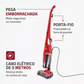 Aspirador De Pó Vertical Mondial Ap-25 Brush Carpet 1200w