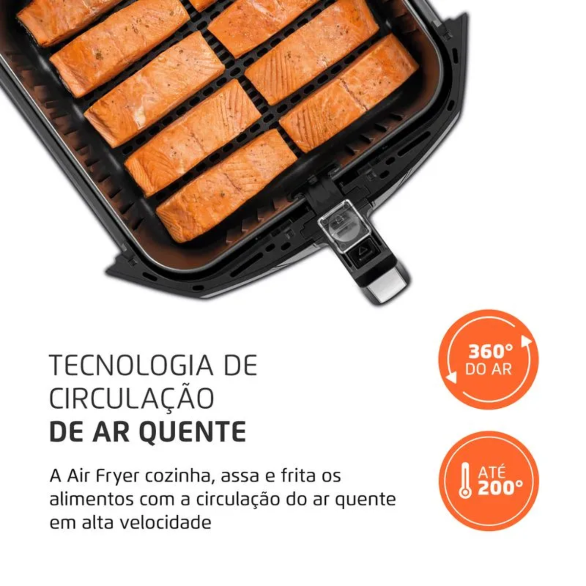 Fritadeira Elétrica Mondial Afn-80-bi 8 Litros 1900w 200°c