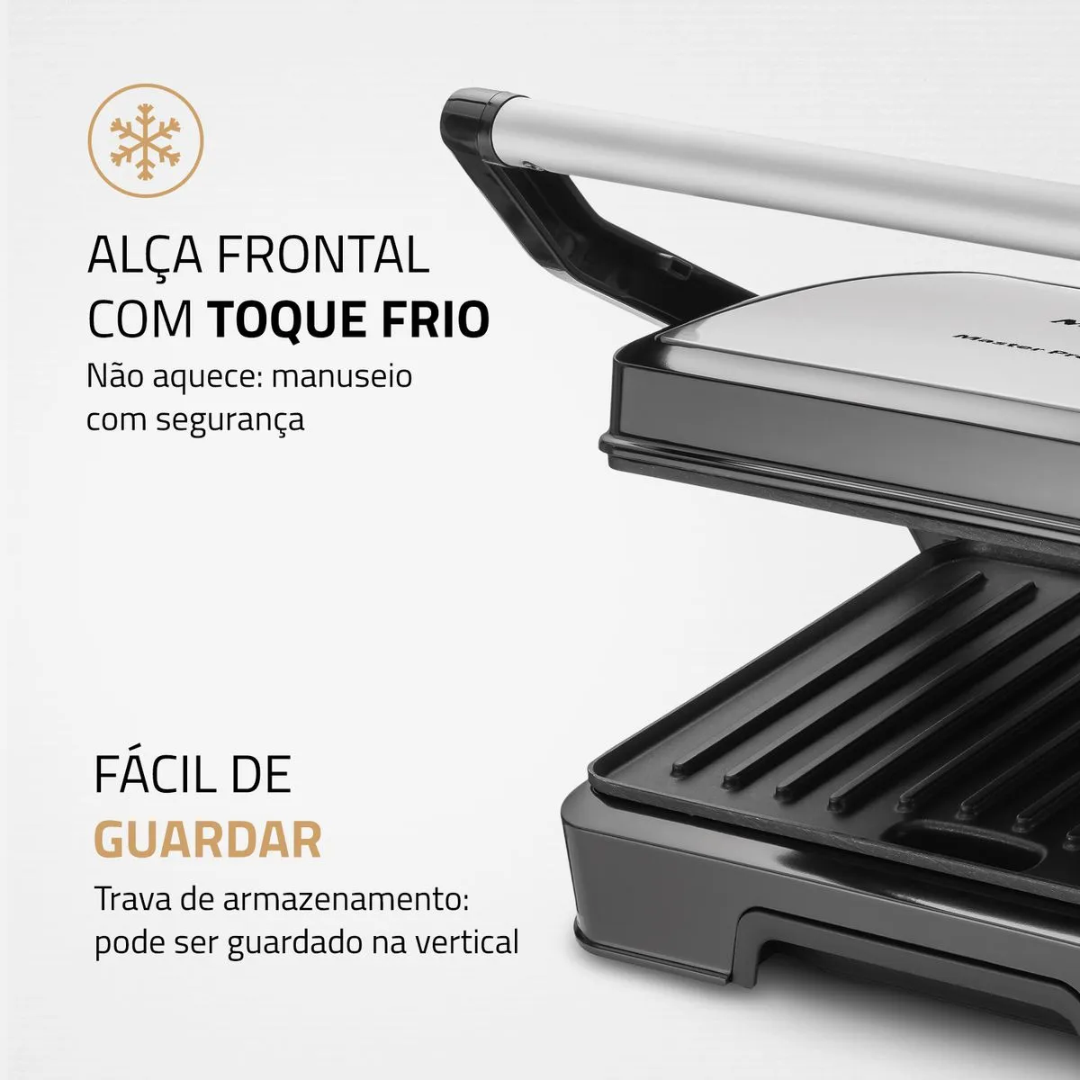 Sanduicheira Press Grill Mondial Pg-01-180 1000w 3 Em 1