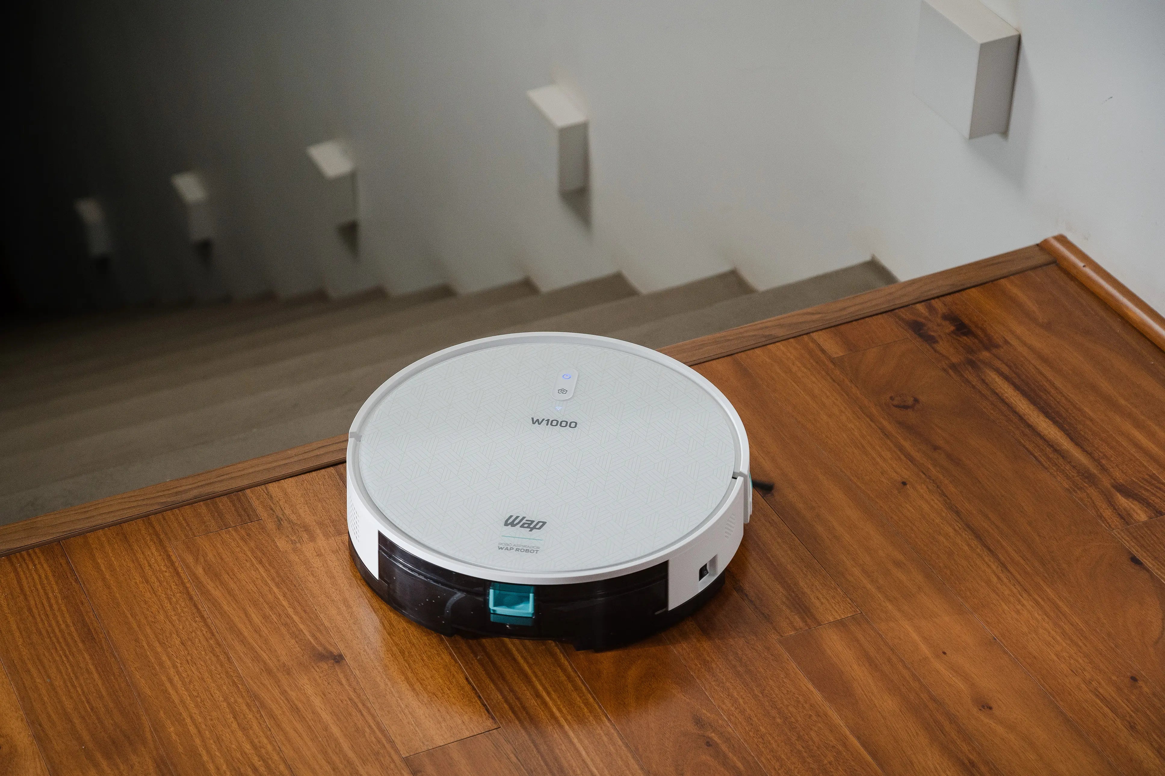 Robô Aspirador Pó Wap Robot W1000 Inteligente Bivolt 40W