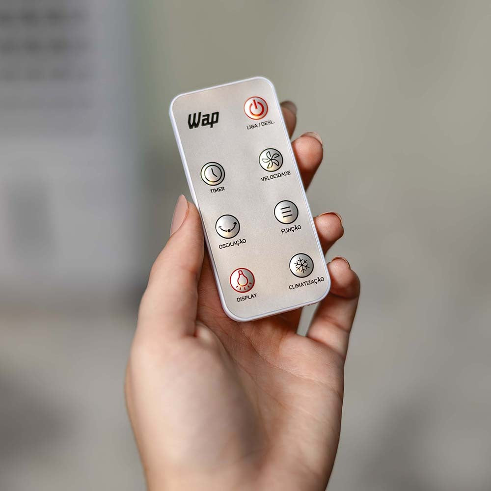 Climatizador Ar Wap Control Digital Controle Remoto 100W