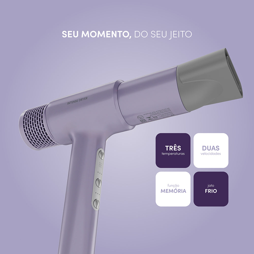 Secador Cabelo Wap Intense Dryer Bldc WS1800 1600W