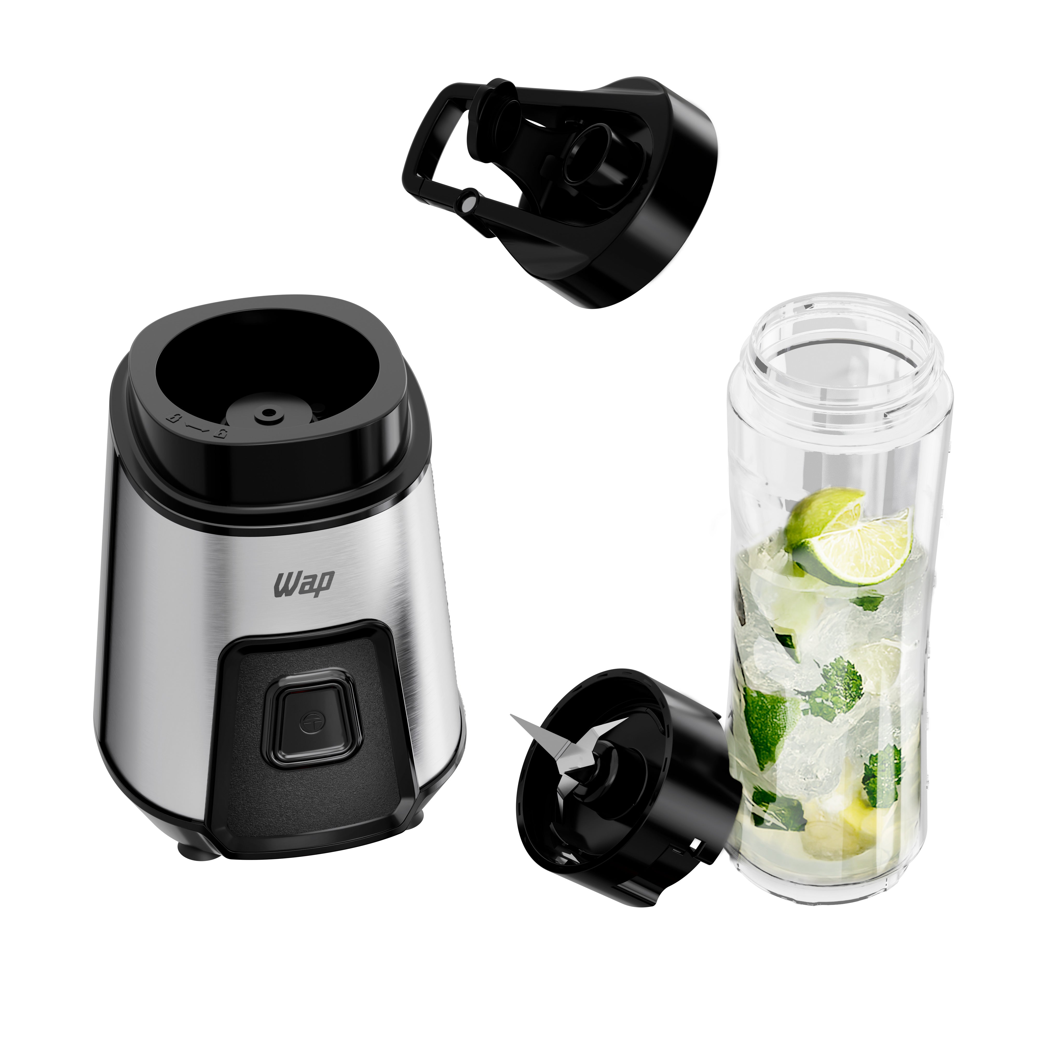 Liquidificador Portátil Wap Blender Go WBG600 600ml 300W