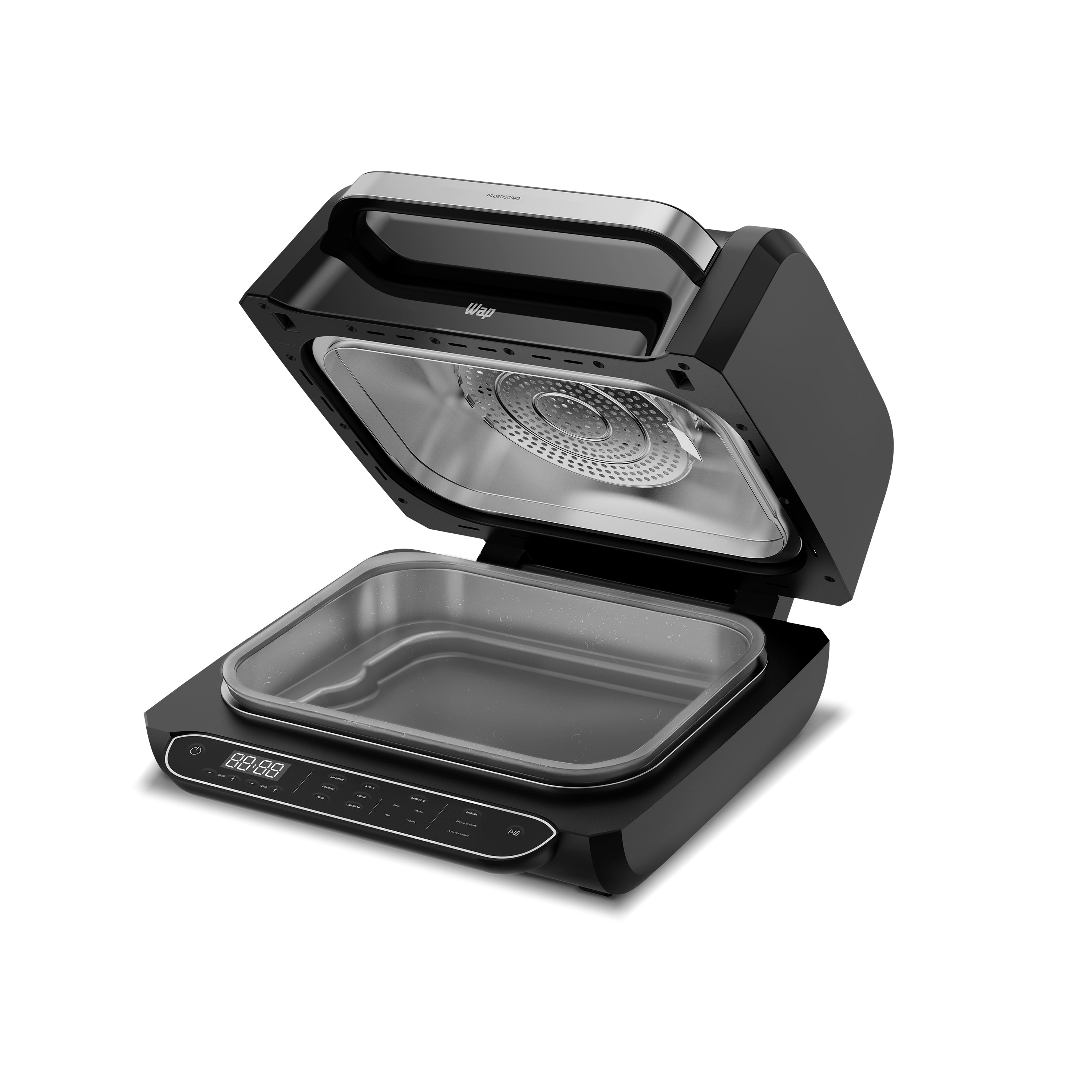 Fritadeira Elétrica Wap Barbecue Wc Ab1030 Digital 12L 1800W