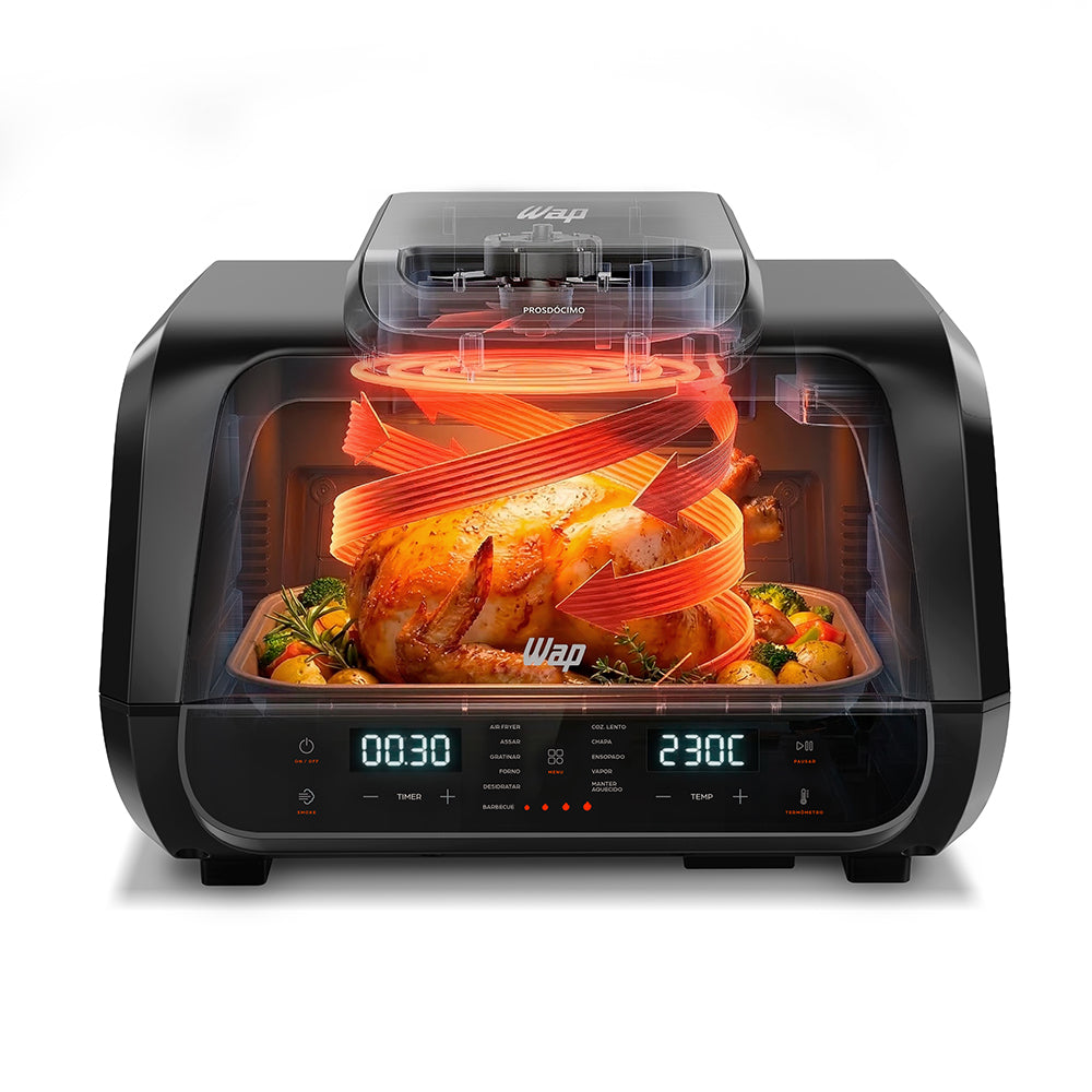 Fritadeira Elétrica Barbecue Wap WC AB1090 10L 1700W