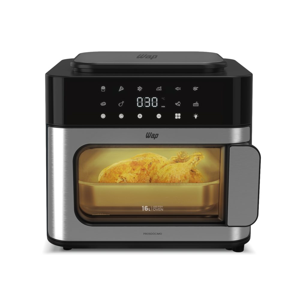 Fritadeira Elétrica Oven Wap WAFC16 16L Painel Digital 1800W