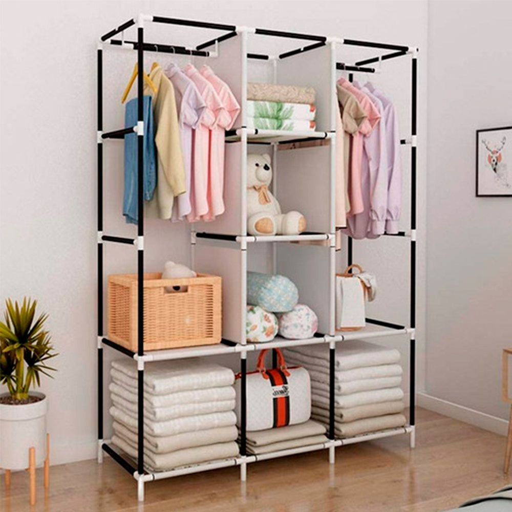 Guarda Roupa Dobrável Organizador Roupa Decoteam