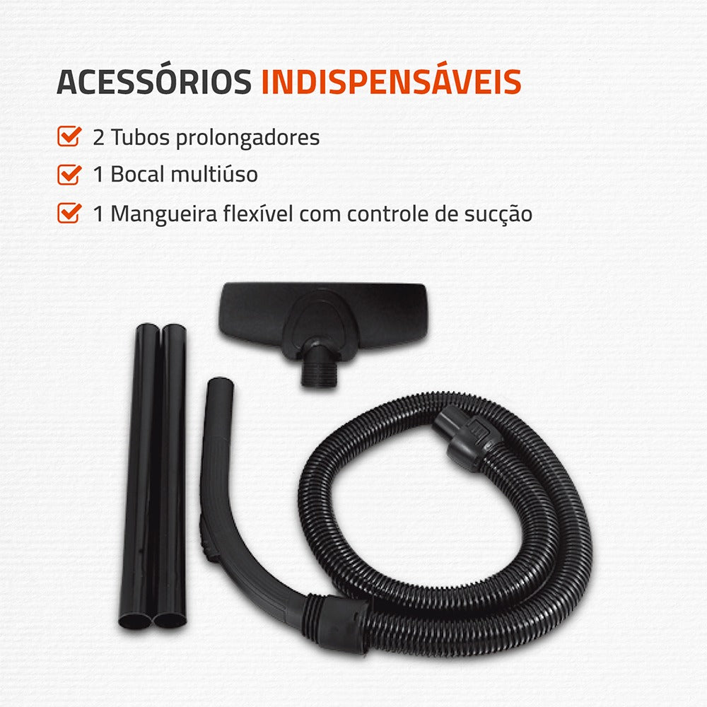 Aspirador De Pó Ap-15 Mondial Filtro Hepa Turbo 2000 1500w