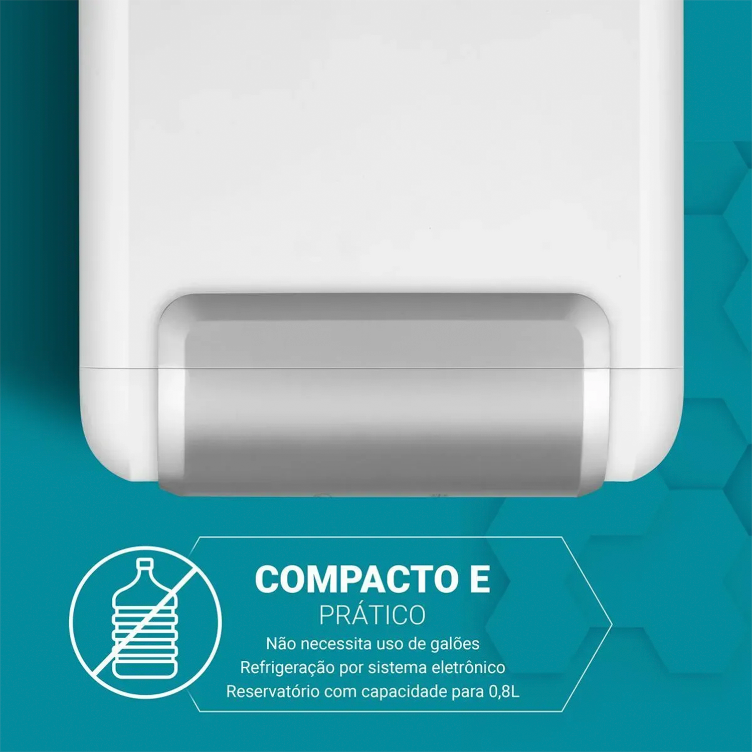 Purificador de Água Philco Ppu11 Bivolt Gelada Natural 70W