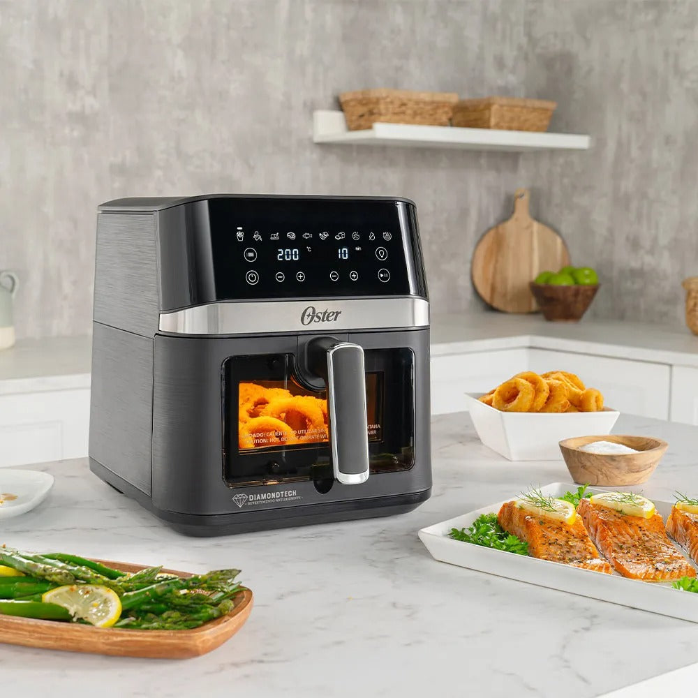 Fritadeira Elétrica Oster Diamondtech 6L Visor Digital 1700W