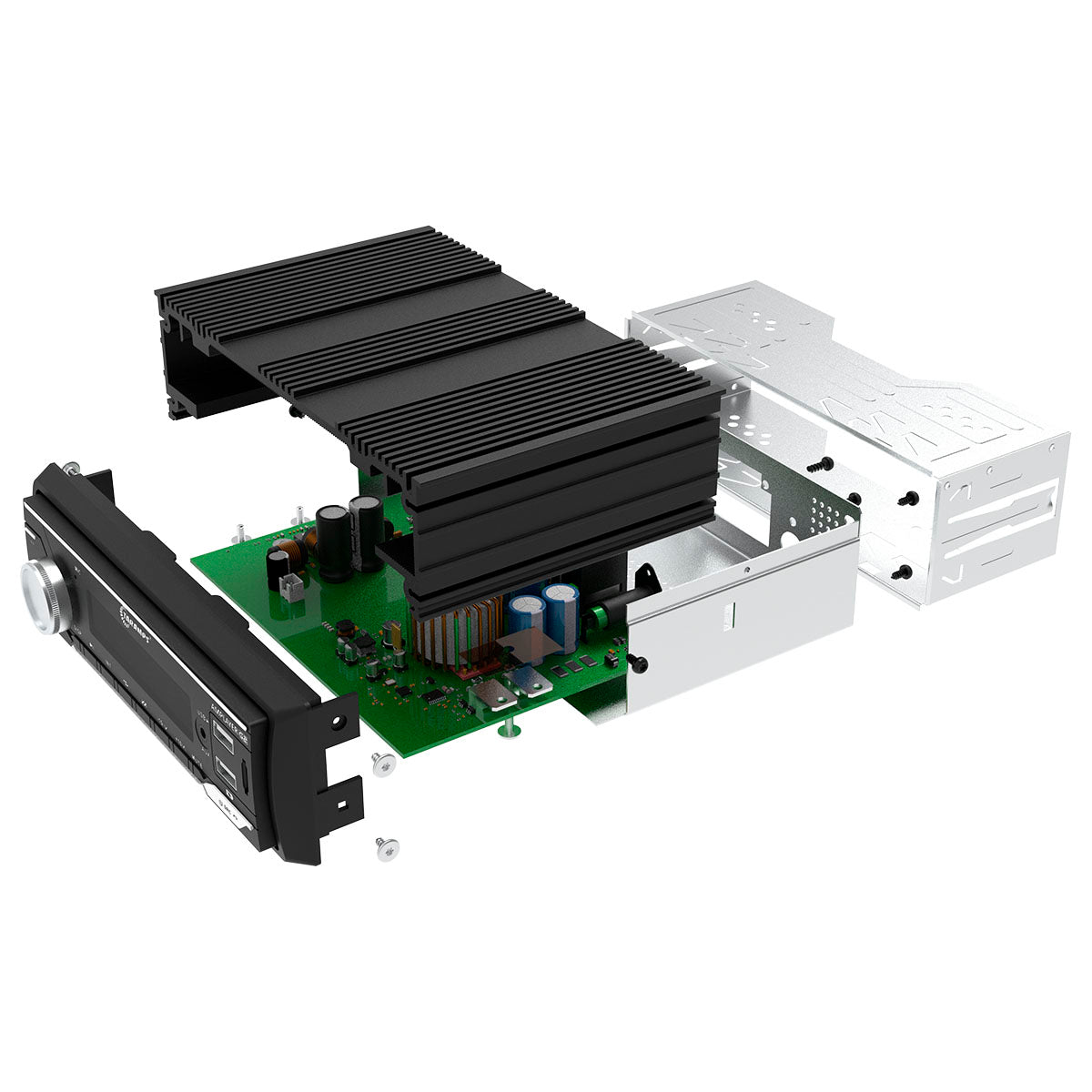 Rádio Processador de Áudio Taramps Amplayer G2 RGB 4 Canais
