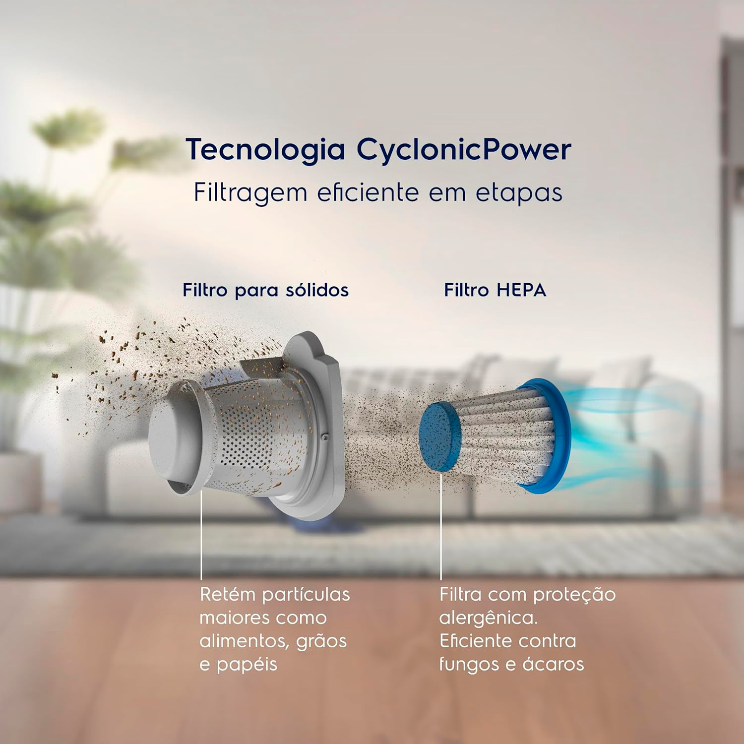 Aspirador De Pó Electrolux STK16 1500W Cyclonic Power