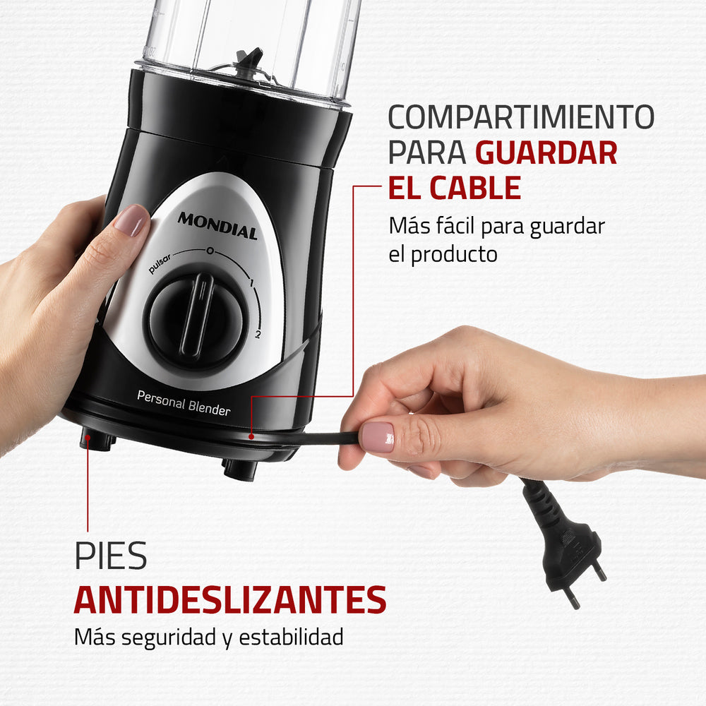 Liquidificador Portátil Personal Blender Dg-01 Mondial 750ml