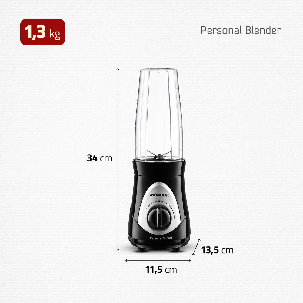 Liquidificador Portátil Personal Blender Dg-01 Mondial 750ml