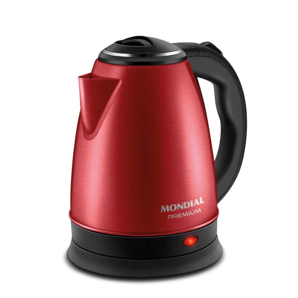 Chaleira Eletrica Mondial 110v 2 Litros 1200w Pratic Inox Ce-06r