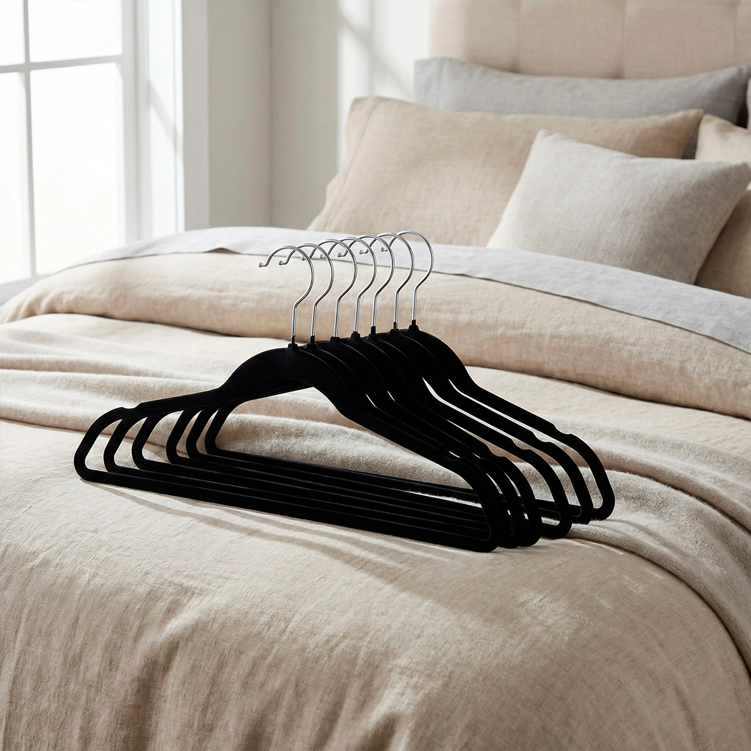 Conjunto Cabide Conthey N253037931 Veludo Slim 50 Unidades