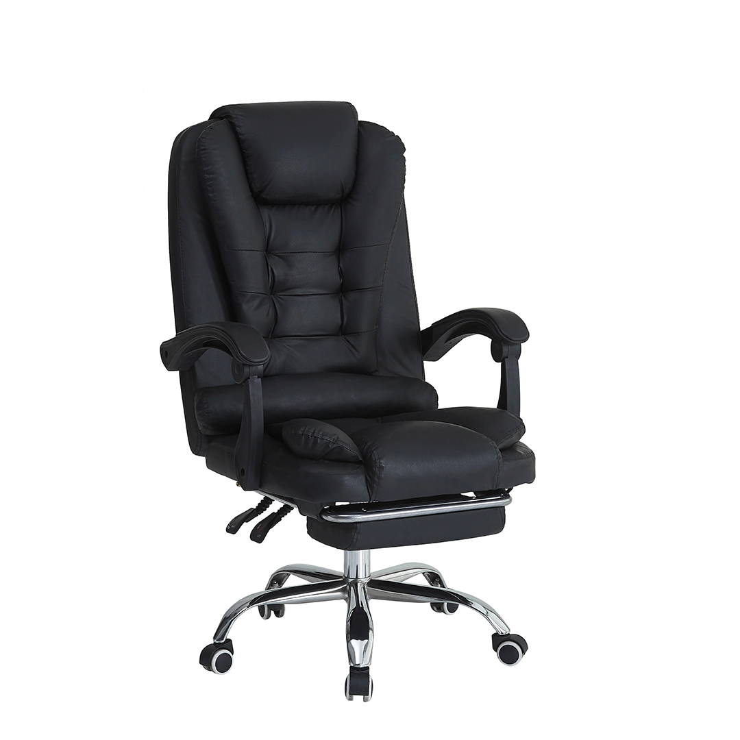 Cadeira Presidente Empoli EM-320 com Massagem e Apoio de Pés