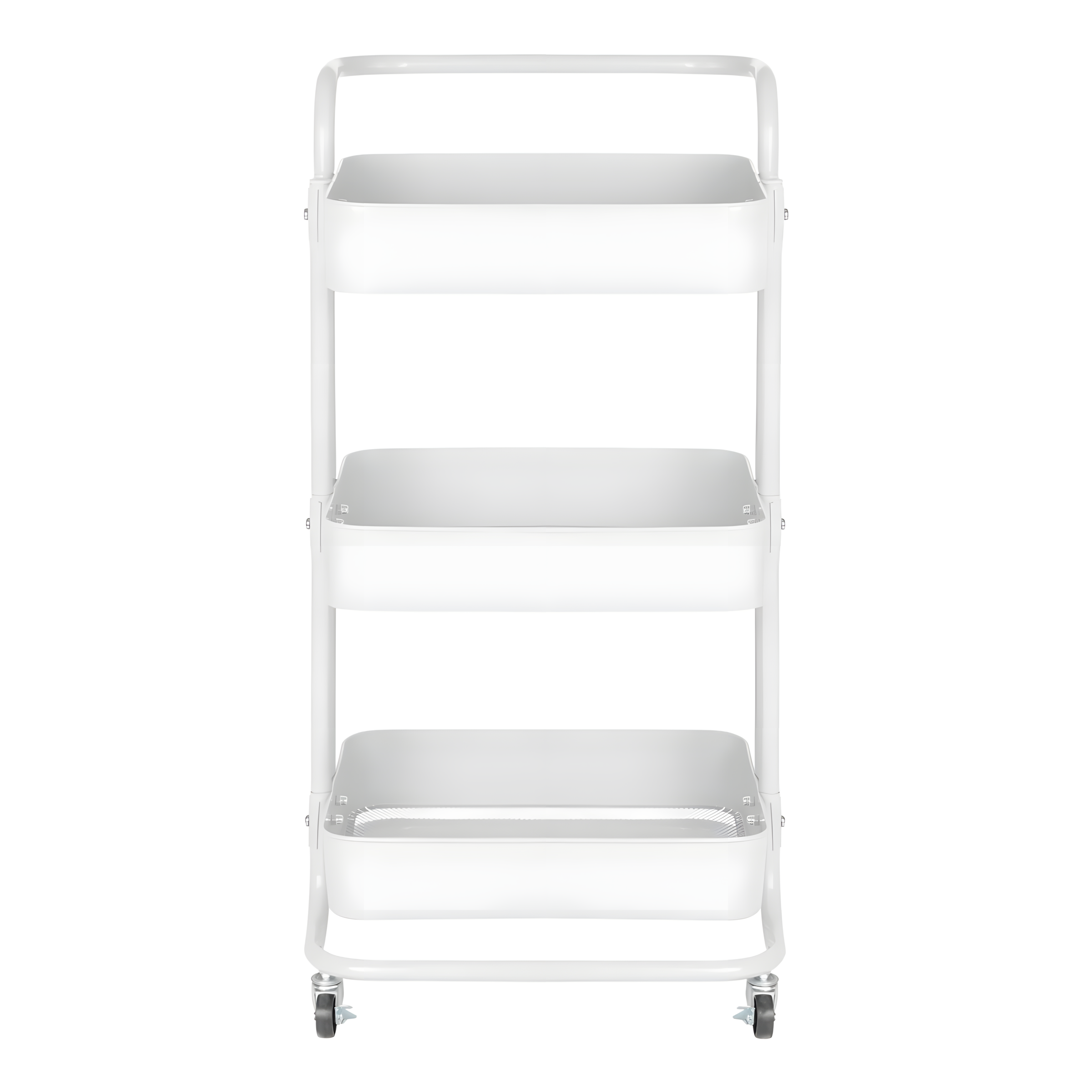 Carrinho Multiuso Conthey 3 Prateleiras Rodinha Organizador