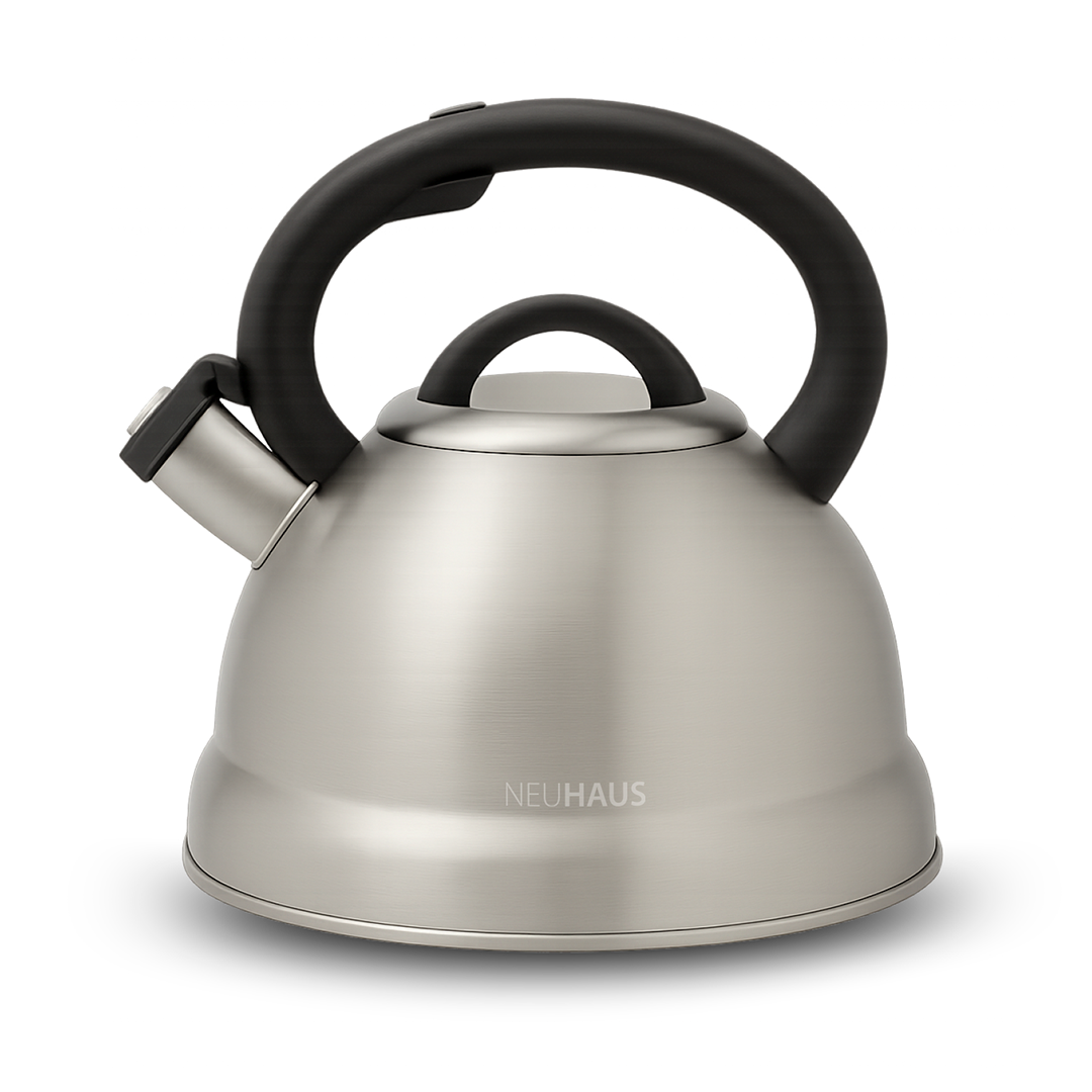 Chaleira Neuhaus com Apito 3l Inox Indução Cabo Nylon