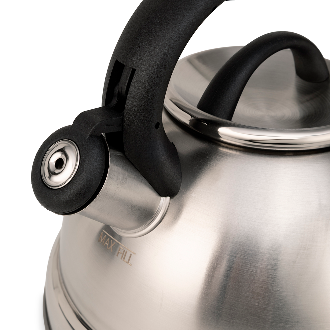 Chaleira Neuhaus com Apito 3l Inox Indução Cabo Nylon