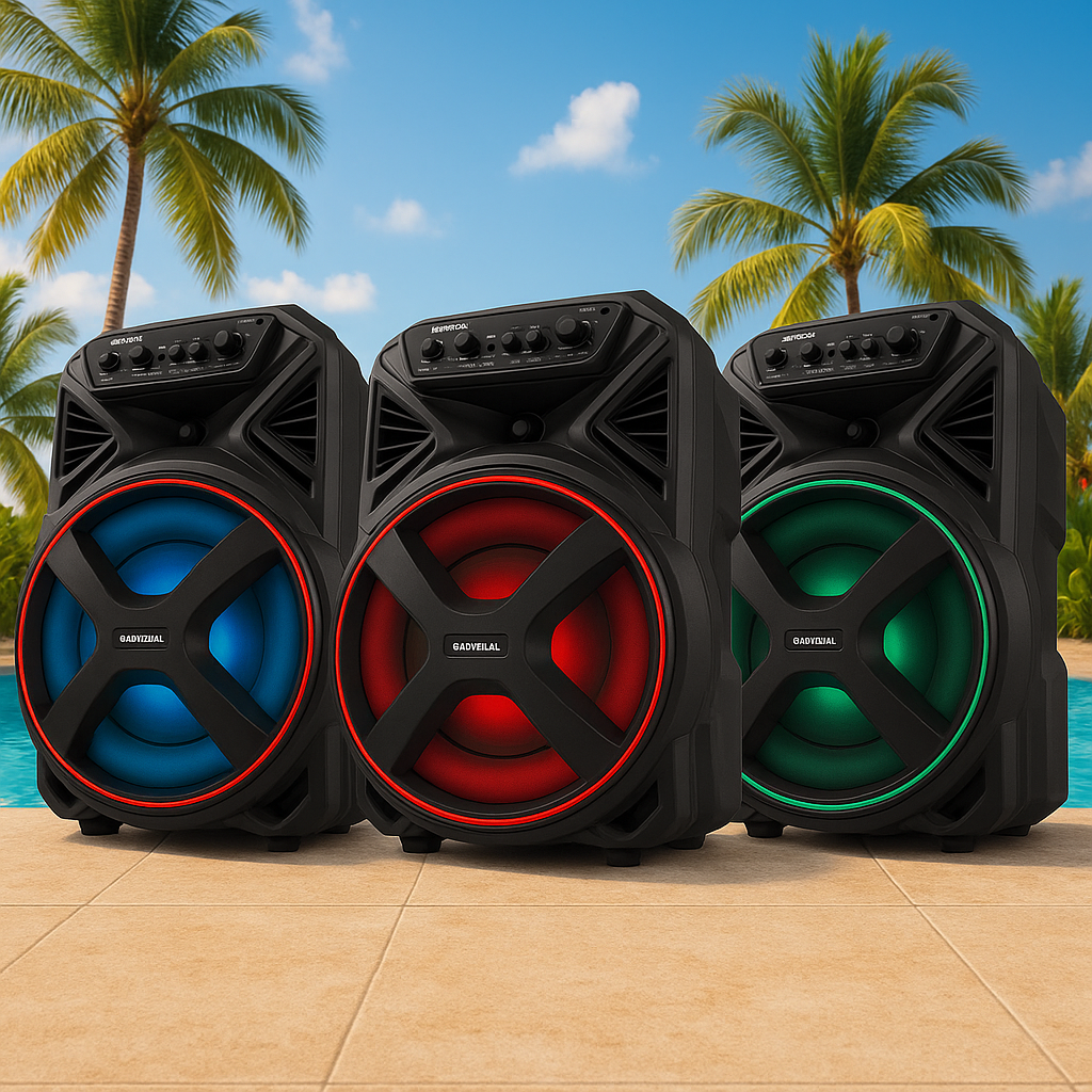 Caixa de Som Amplificada Connect Partyplus Mondial CM250