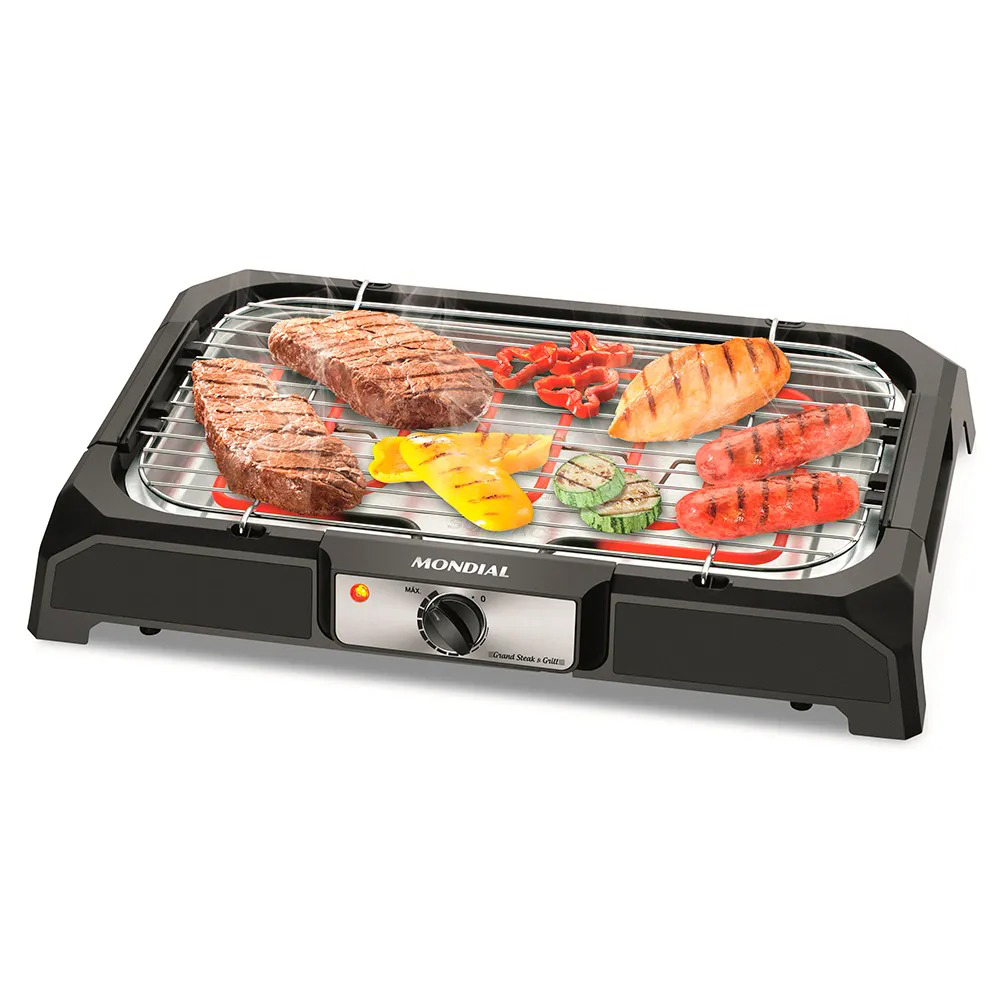 Churrasqueira Elétrica Mondial Grand Steak Grill Ch-05 1800W