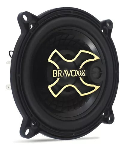 Auto Falante Bravox B3x50 Triaxial 5 Polegadas 50w Rms