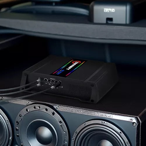 Módulo Taramps Hd 3000x1 Rgb Amplificador Automotivo