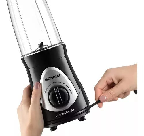 Liquidificador Portátil Mondial Personal Blender Dg-01 Preto