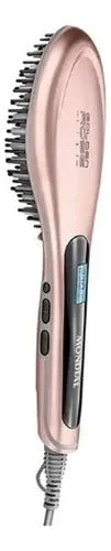 Escova Alisadora Elétrica Mondial Golden Rosê Ea-02 - Bivolt