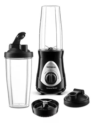 Liquidificador Portátil Mondial Personal Blender Dg-01 Preto