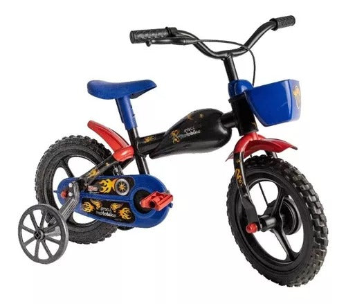 Bicicleta Infantil Styll Baby Aro 12 Motobike Com Cesto Loi!