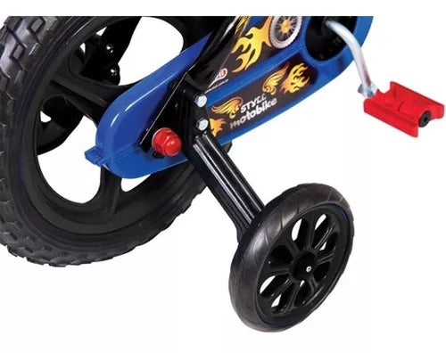 Bicicleta Infantil Styll Baby Aro 12 Motobike Com Cesto Loi!