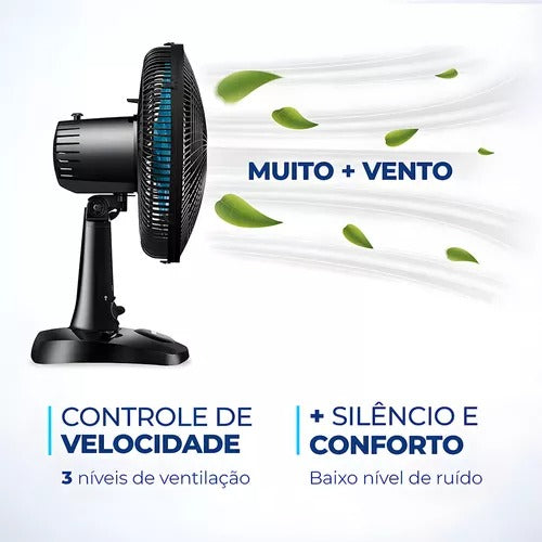 Ventilador De Mesa, Mondial, 220v, 30cm, 6 Pás, Super Power