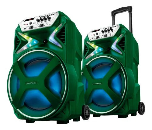 Caixa De Som Mondial Cmpa-01 Palmeiras Bivolt Usb Fm