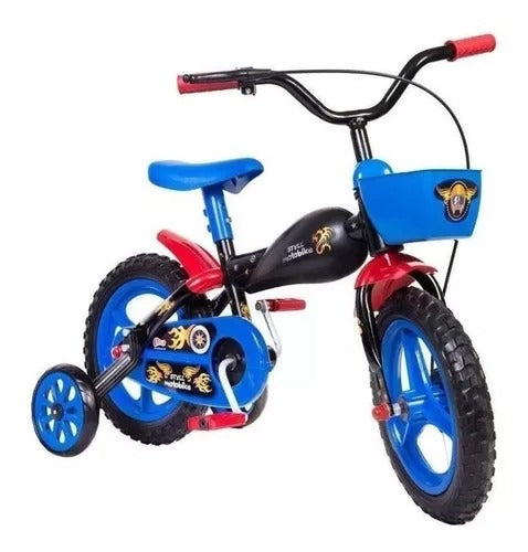 Bicicleta Infantil Styll Baby Aro 12 Motobike Com Cesto Loi!