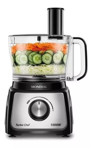 Multiprocessador 9 Em 1 Mondial Turbochef Potência 1000w Loi