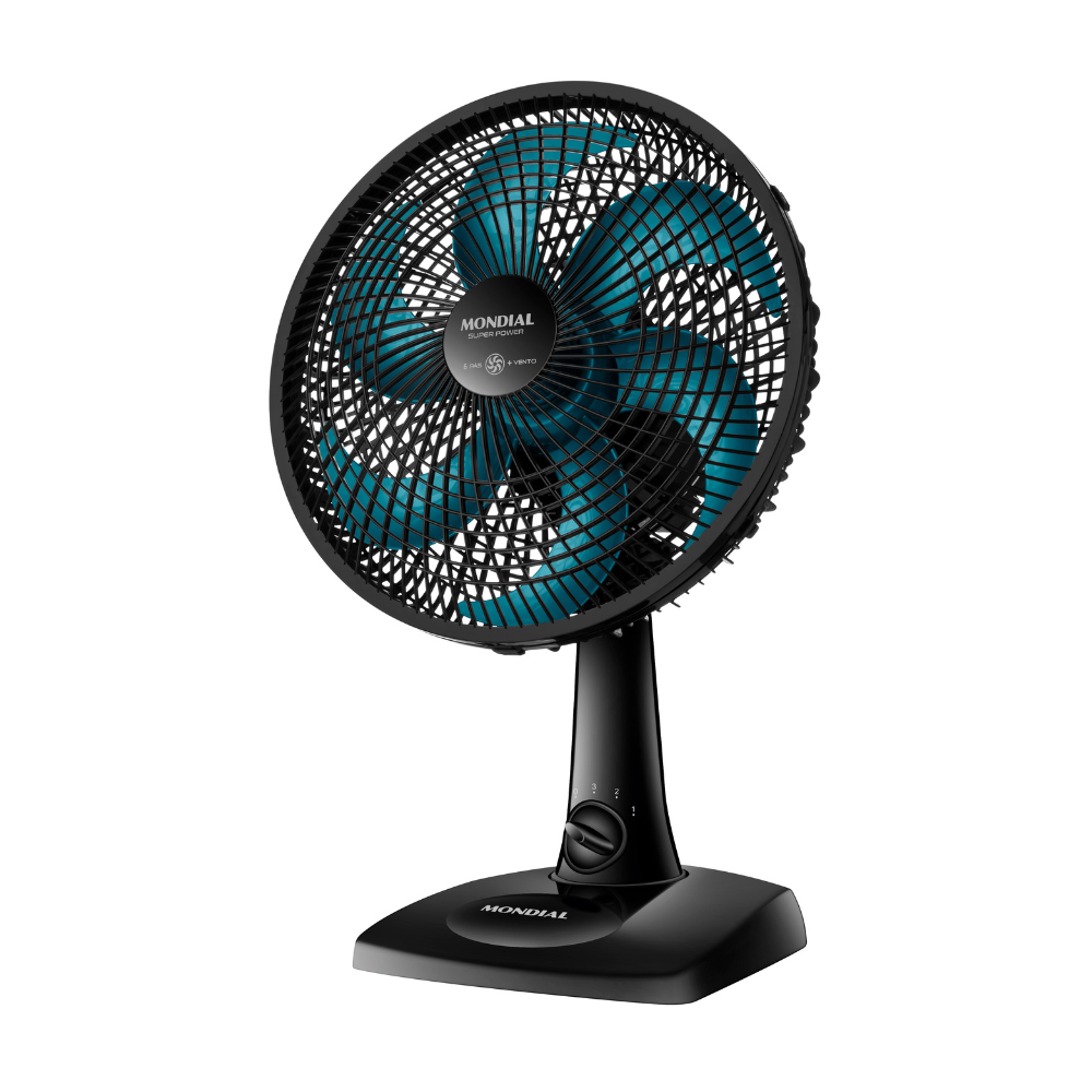 Ventilador Super Power Mondial 30cm Vsp-30-ap 6 Pás 60W