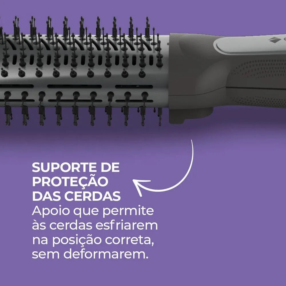 Escova Secadora Cadence ESC720 Bivolt 4 em 1 Alisa Ion 1200W