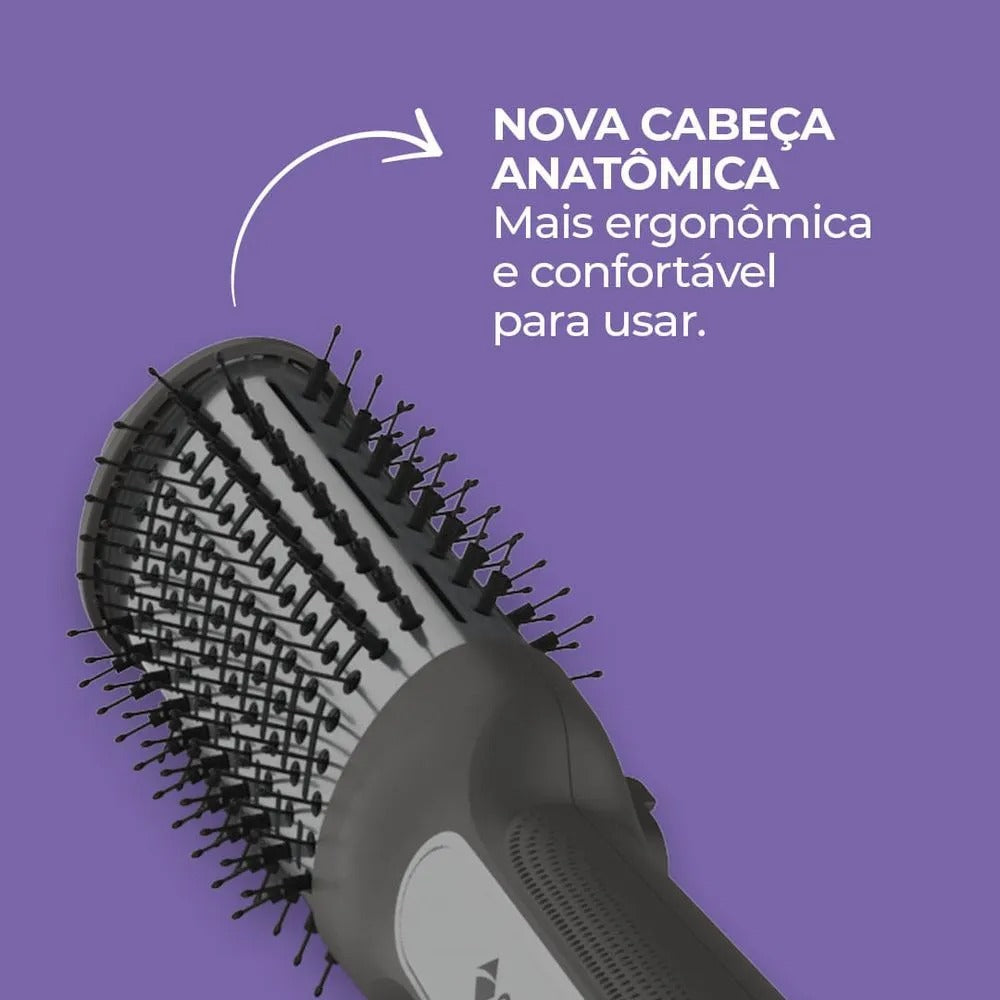 Escova Secadora Cadence ESC720 Bivolt 4 em 1 Alisa Ion 1200W