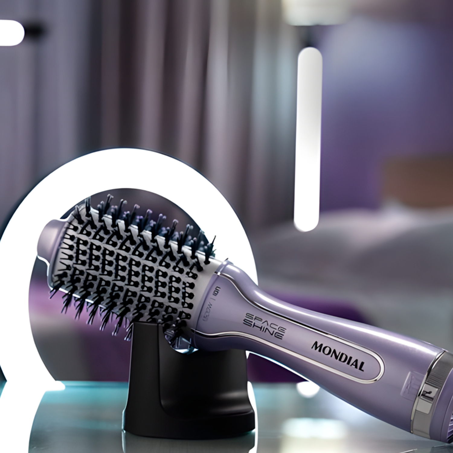 Escova Secadora Mondial Space Shine Slim Es-21 1300W