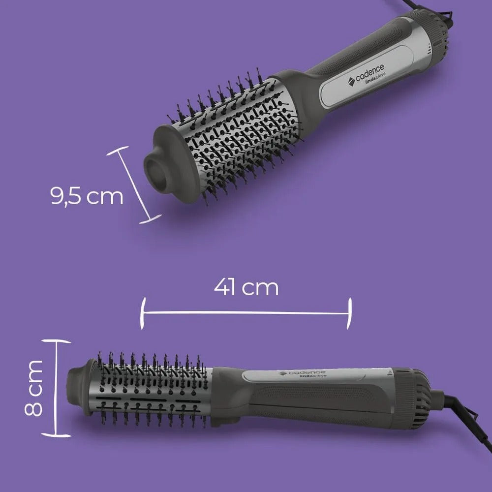 Escova Secadora Cadence ESC720 Bivolt 4 em 1 Alisa Ion 1200W