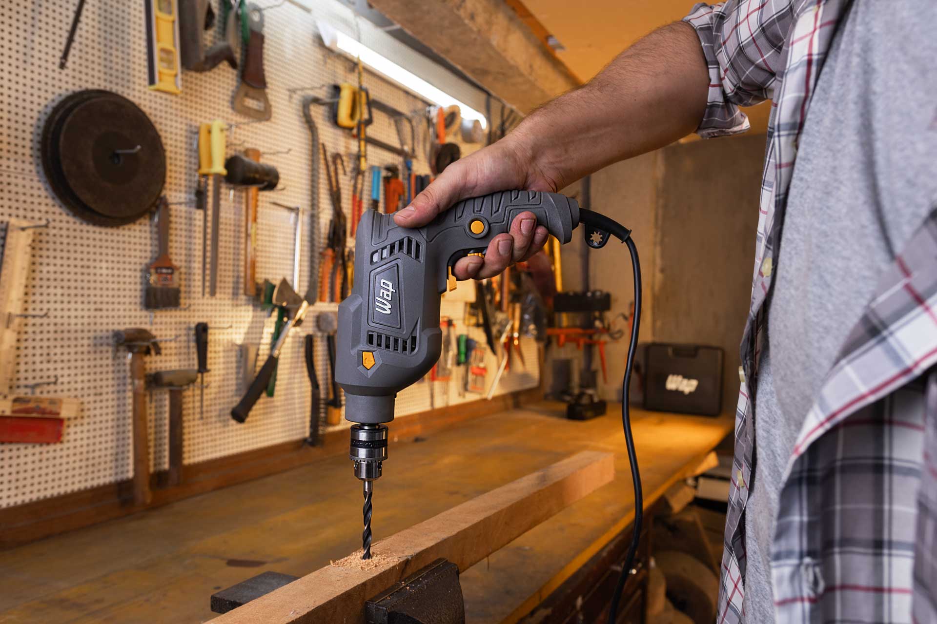 Furadeira Parafusadeira de Impacto Wap 3/8