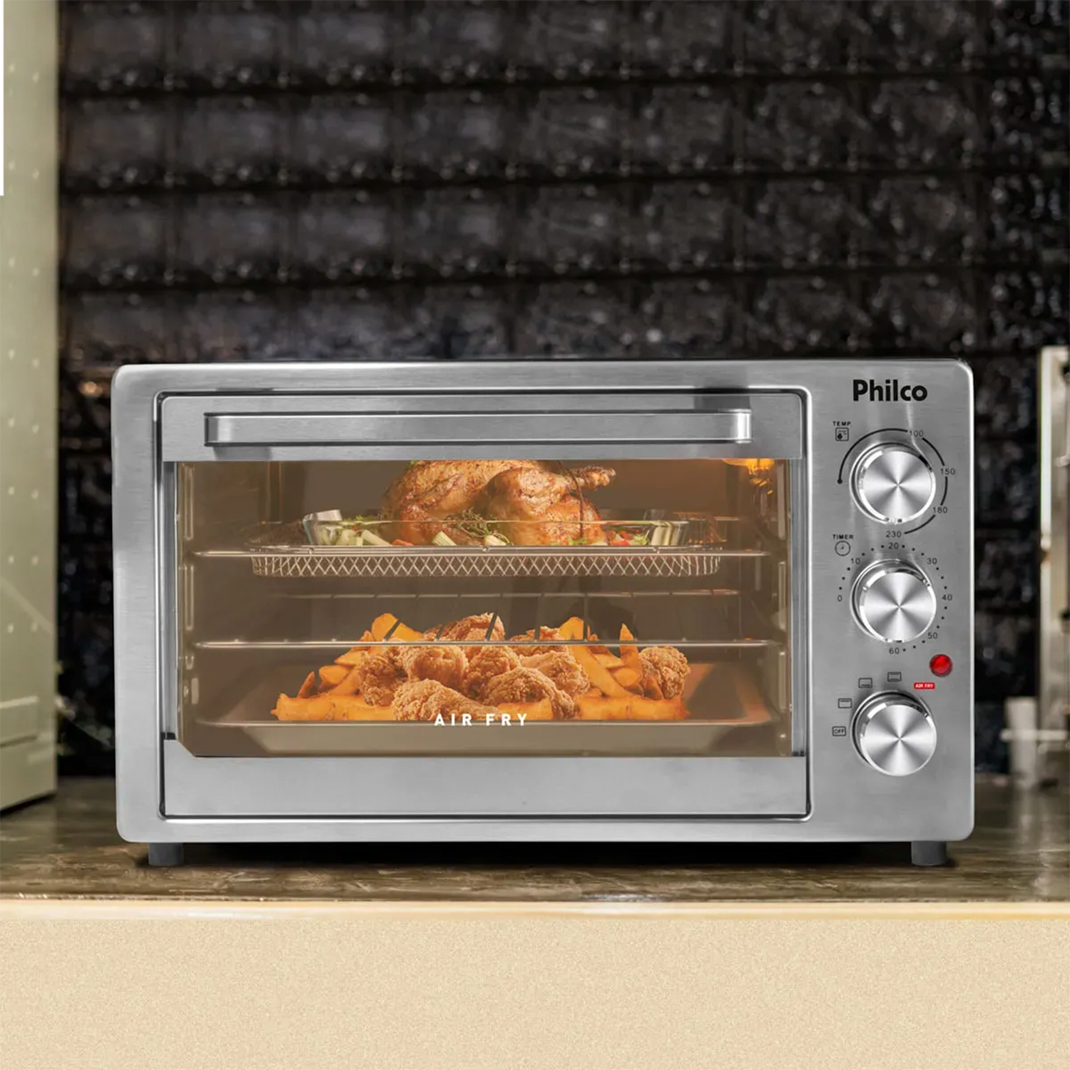 Forno Elétrico Philco Pfe40i Com Timer e Grelha 1600W
