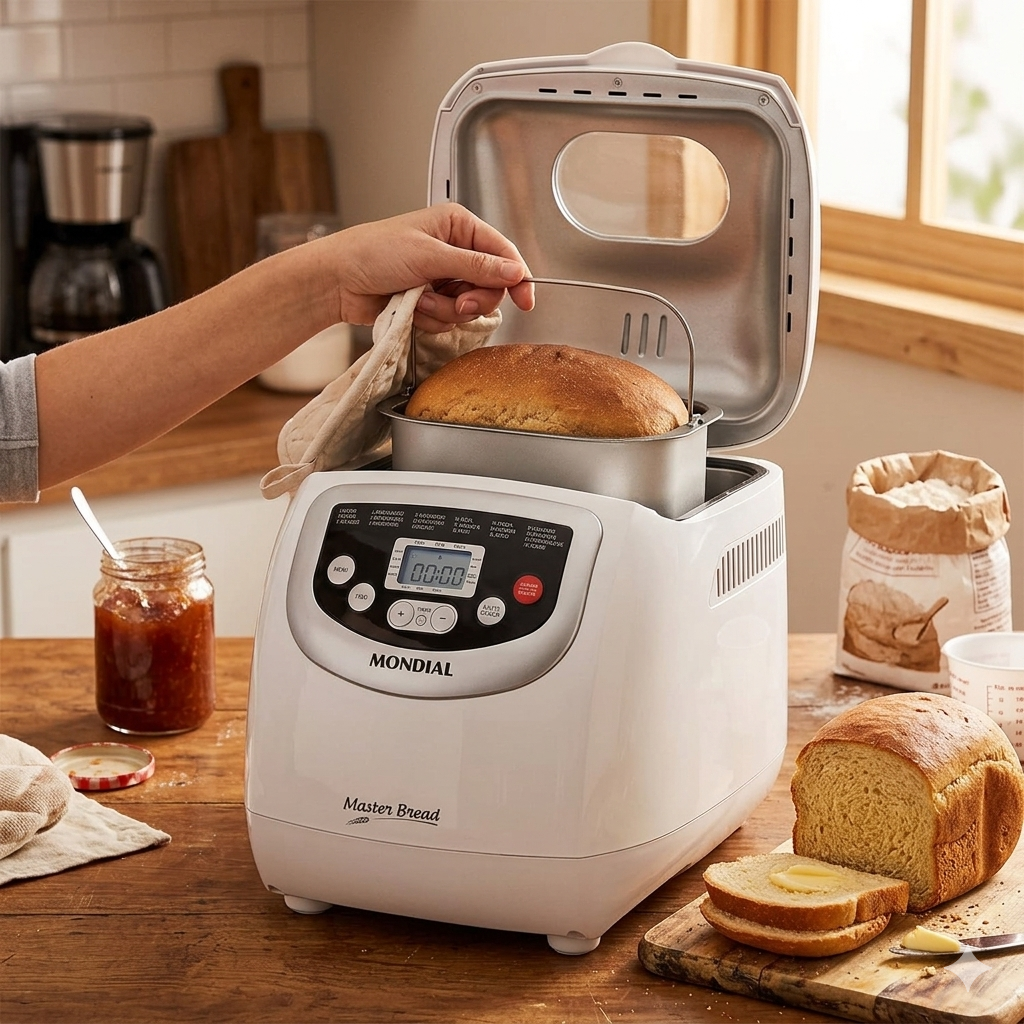 Panificadora Mondial Master Bread 19 Programas Digital 700W
