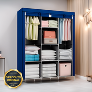 Guarda Roupa Dobrável Organizador Roupa Decoteam