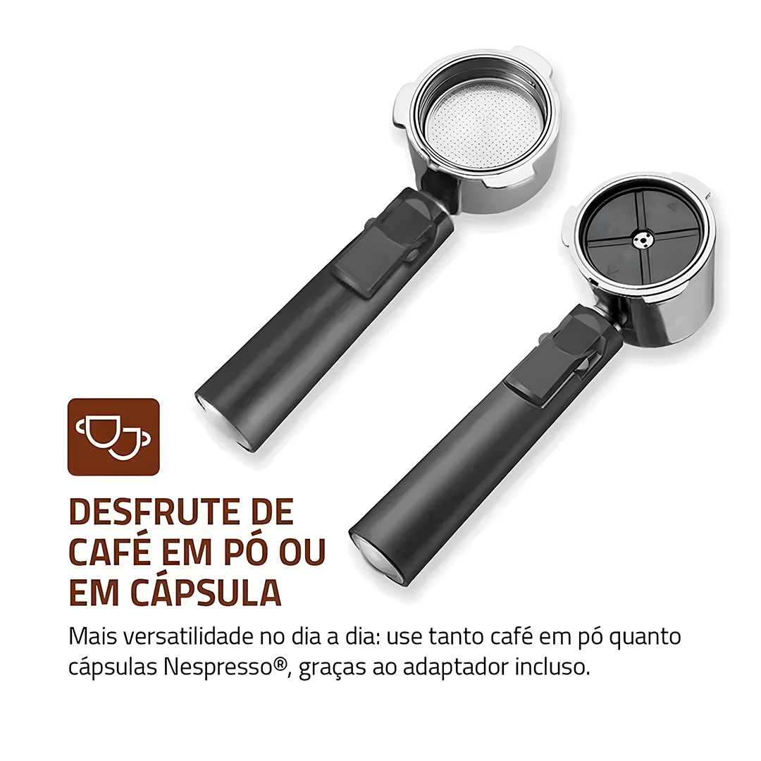 Cafeteira Espresso Automática Mondial CCL-01-20 Touch 1250W