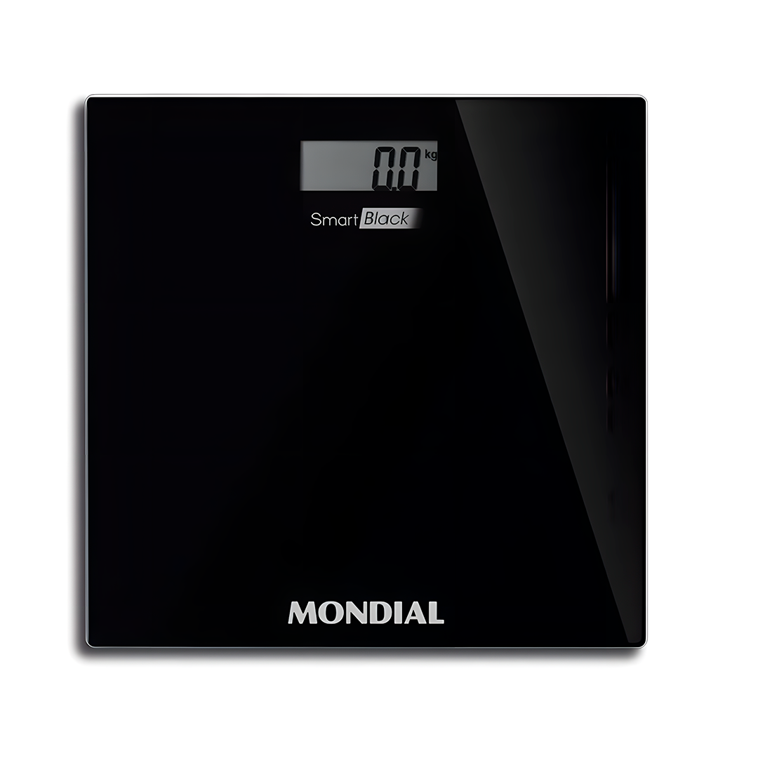 Balança Digital LCD Mondial Smart Black BL-05 3V até 150Kg