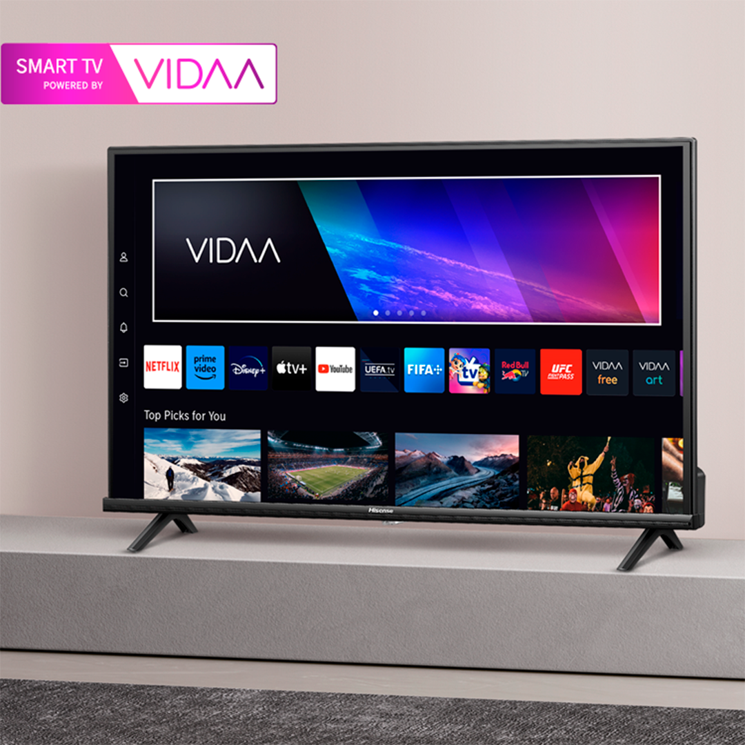 Smart Tv Hisense 40” DLED Full HD 40A4NV HDR10 DTS Virtual X