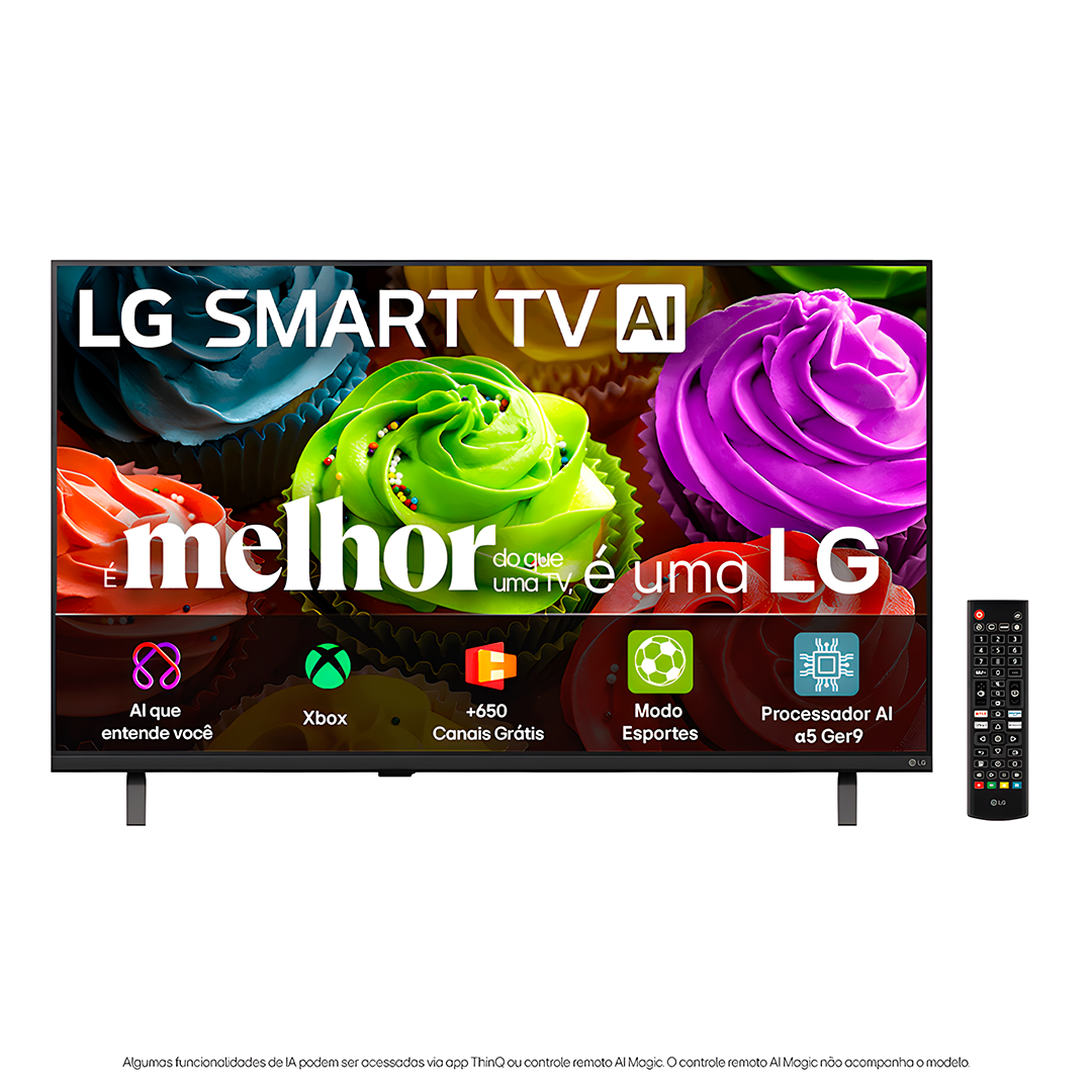 Smart Tv LG 32LB650BPSA 32” LCD HD Alpha 5 AI Gen9 HDR10 Pro